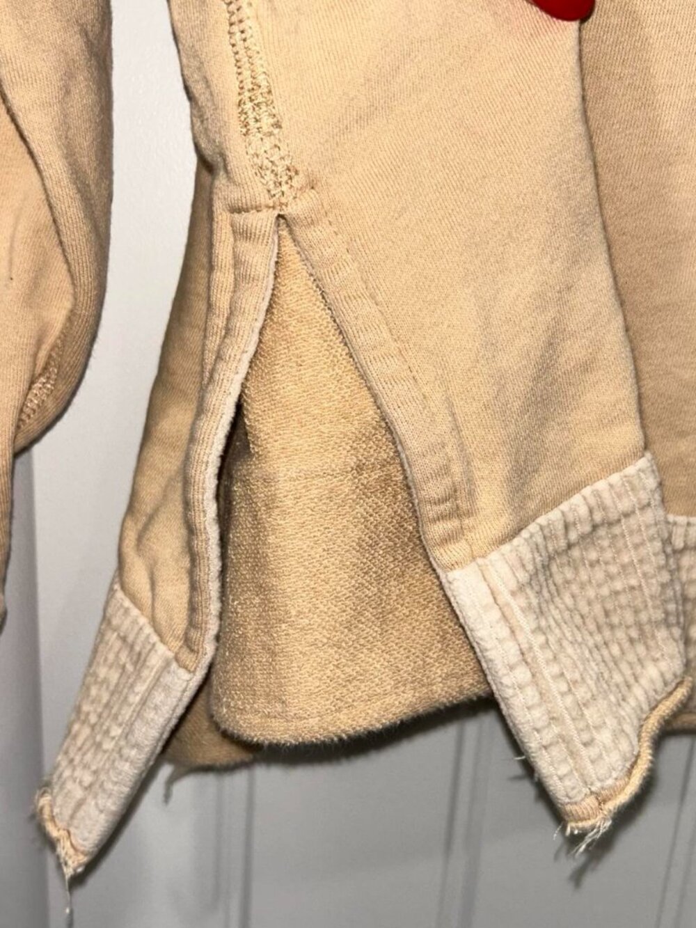 Easel Tan Sweatshirt Women's Small - Picture 2 of 5
